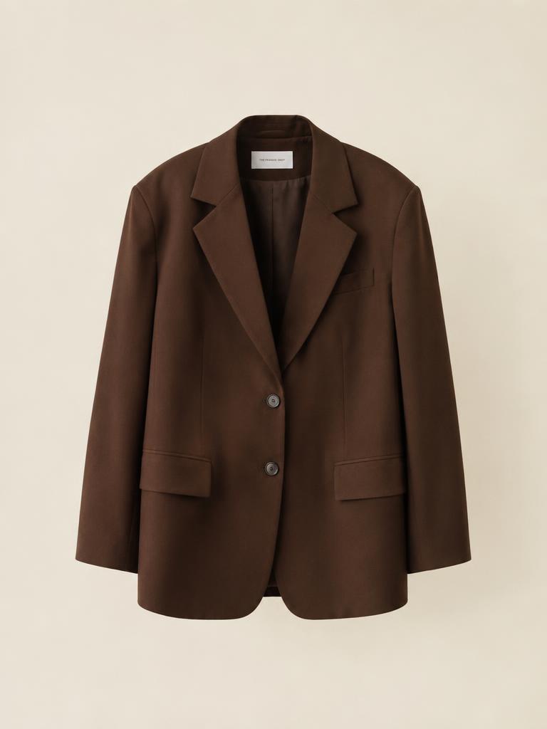Blazer oversize Chocolat